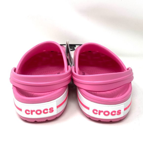 🌸Sale🌸 Crocs Crocband Clog Pink Lemonade Women’s Size 9 11016-62P - Picture 3 of 8